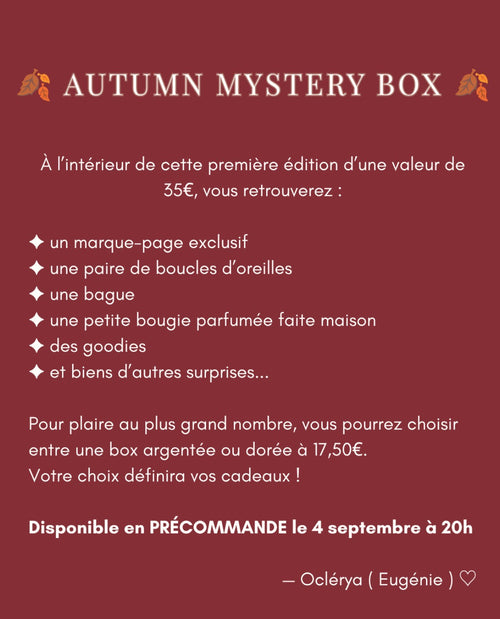Autumn mystery box