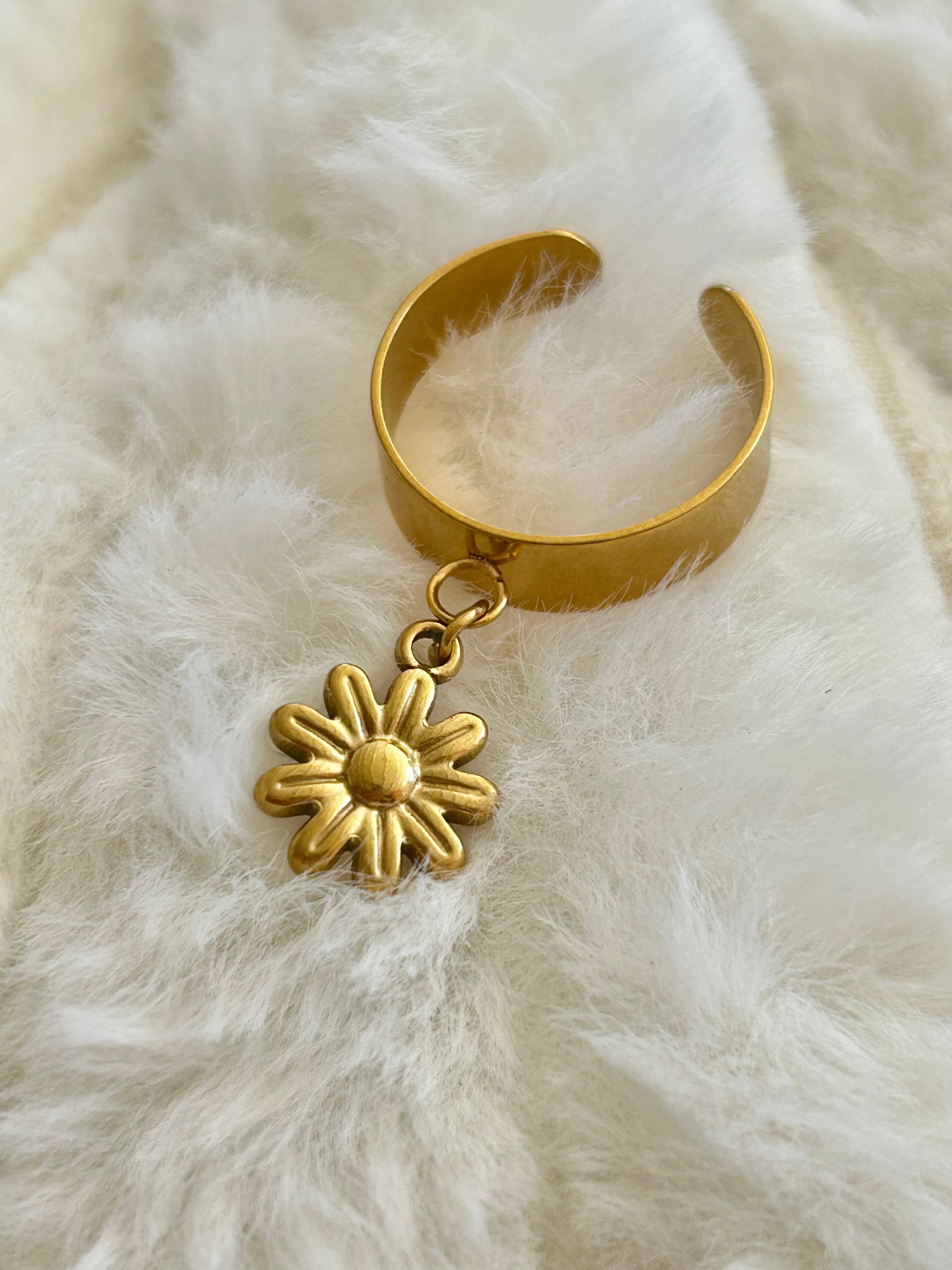 Bague fleur