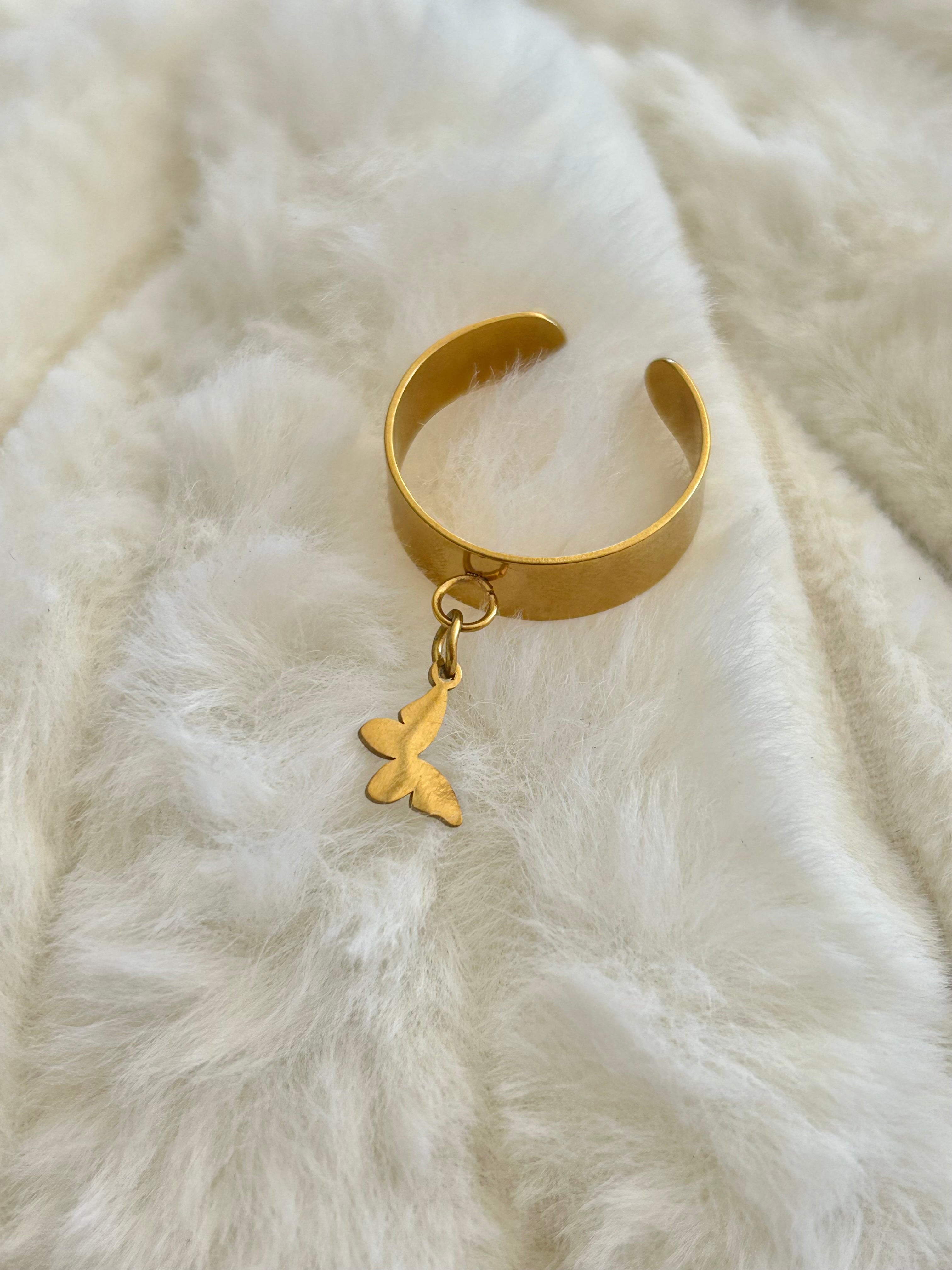 Bague papillon